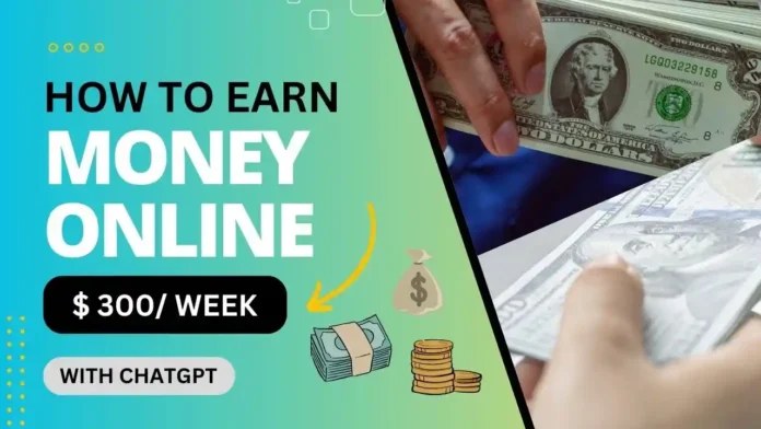 how to earn money with ChatGPT!